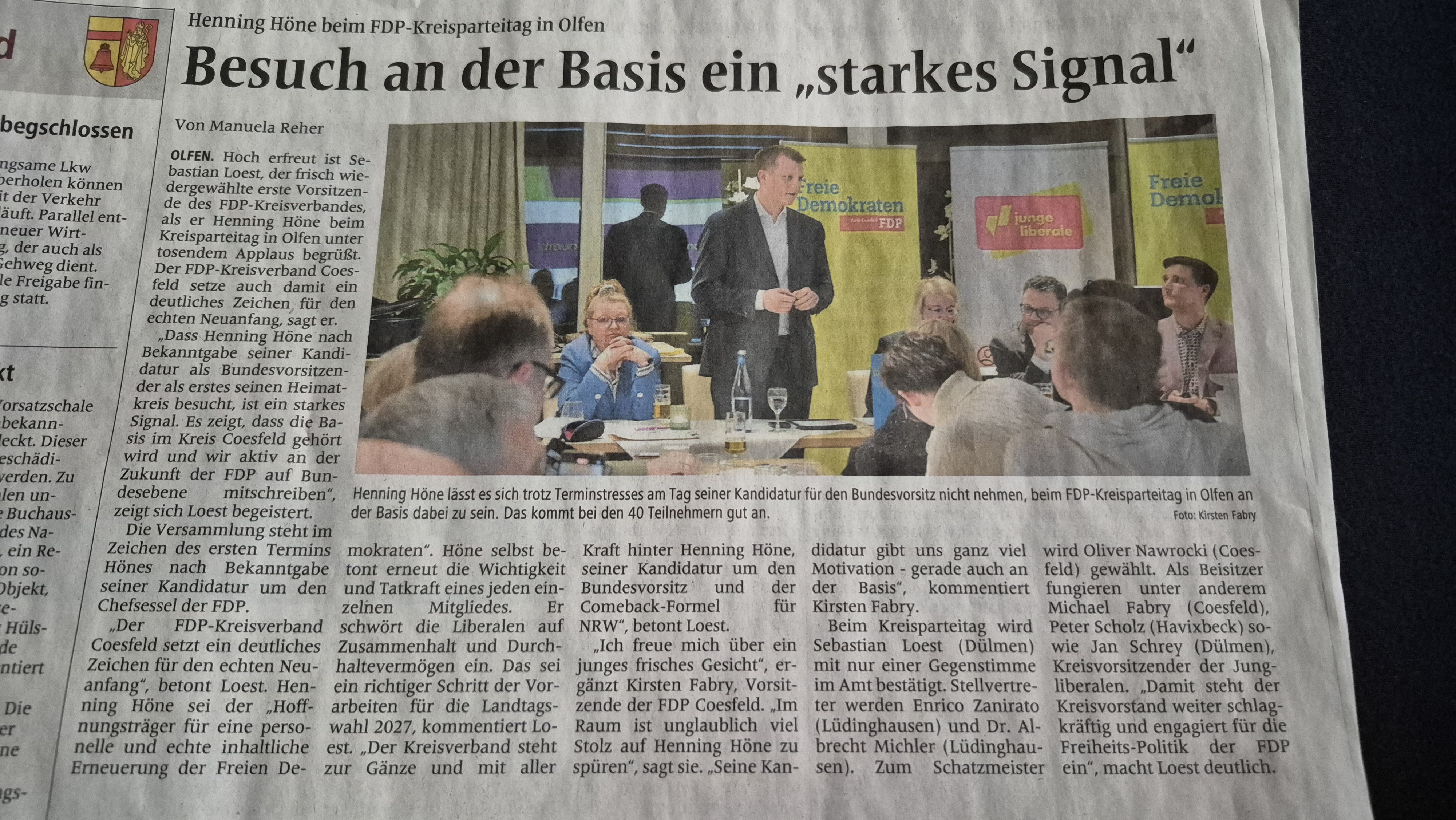 AZ Artikel zu Kreisparteitag